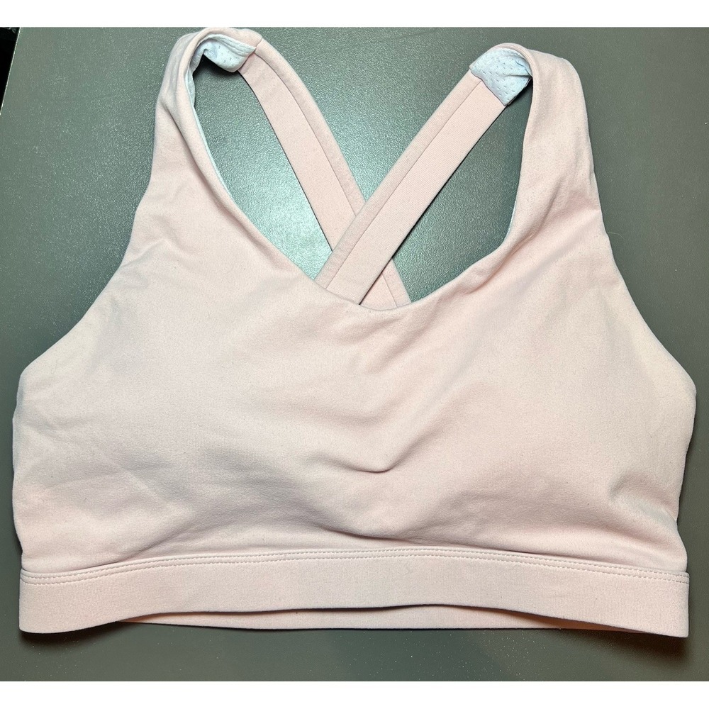 Running Girl Pull on Sports Bra Padded Pink Size‎ Small Racer Back